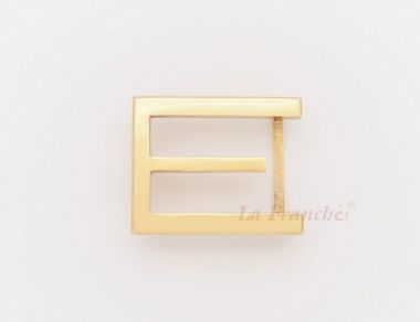 e solid brass buckle